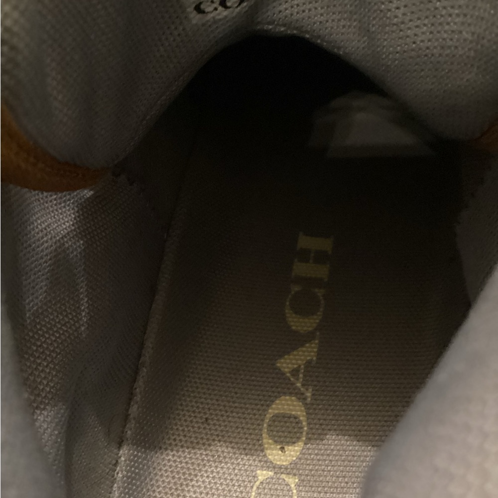 Coach Men's Sneaker-boot in Blue, Orange, and Brown - Picture 9 of 9
